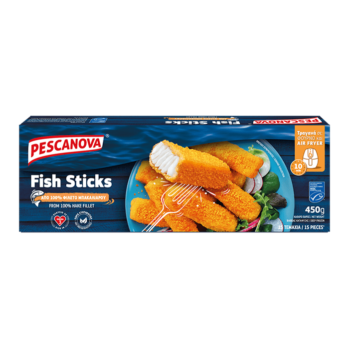 Fish Sticks from hake fillet