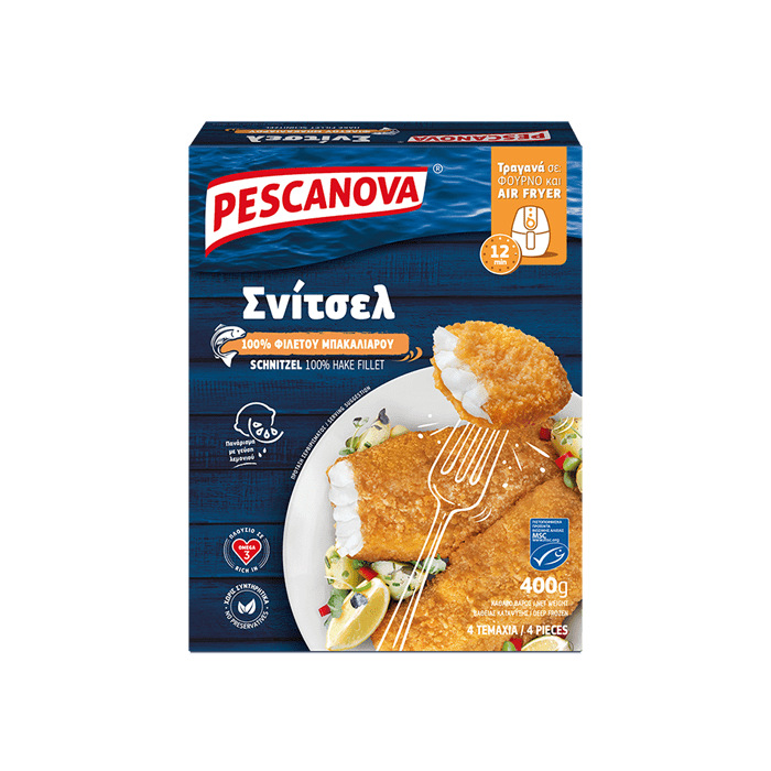 Schnitzel hake fillet