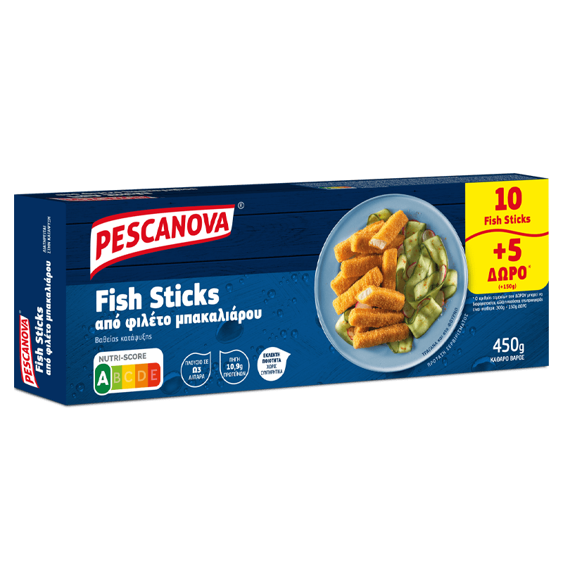 Fish Sticks from hake fillet